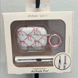 Pink Sky | AirPods Pro Case Includes Cleaning Kit 🎀